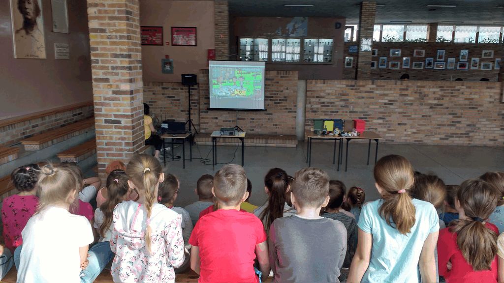 prelekcje eduakcyjne z gospodarki odpadami w szkole podstawowej