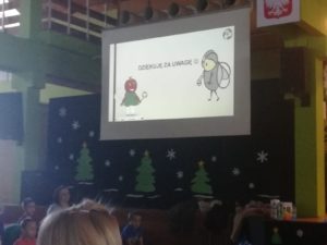 prelekcje edukacyjne w szkole podstawowej- prezntacja filmu