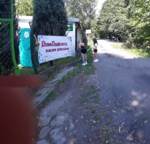 Dzień Działkowca - baner powitalny