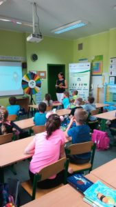 prelekcje z zakresu gospodarki odpadami komunalnymi dla uczniów szkół podstawowych w Opolu