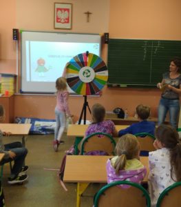 prelekcje z zakresu gospodarki odpadami komunalnymi dla uczniów szkół podstawowych w Opolu