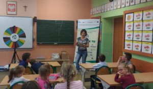 prelekcje z zakresu gospodarki odpadami komunalnymi dla uczniów szkół podstawowych w Opolu
