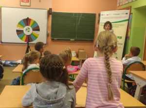 prelekcje z zakresu gospodarki odpadami komunalnymi dla uczniów szkół podstawowych w Opolu