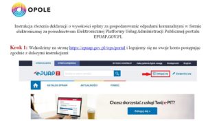 widok strony epuap
