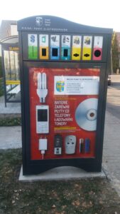 Miejski Punkt Elektroodpadów, ul. Szczęśliwa - pętla