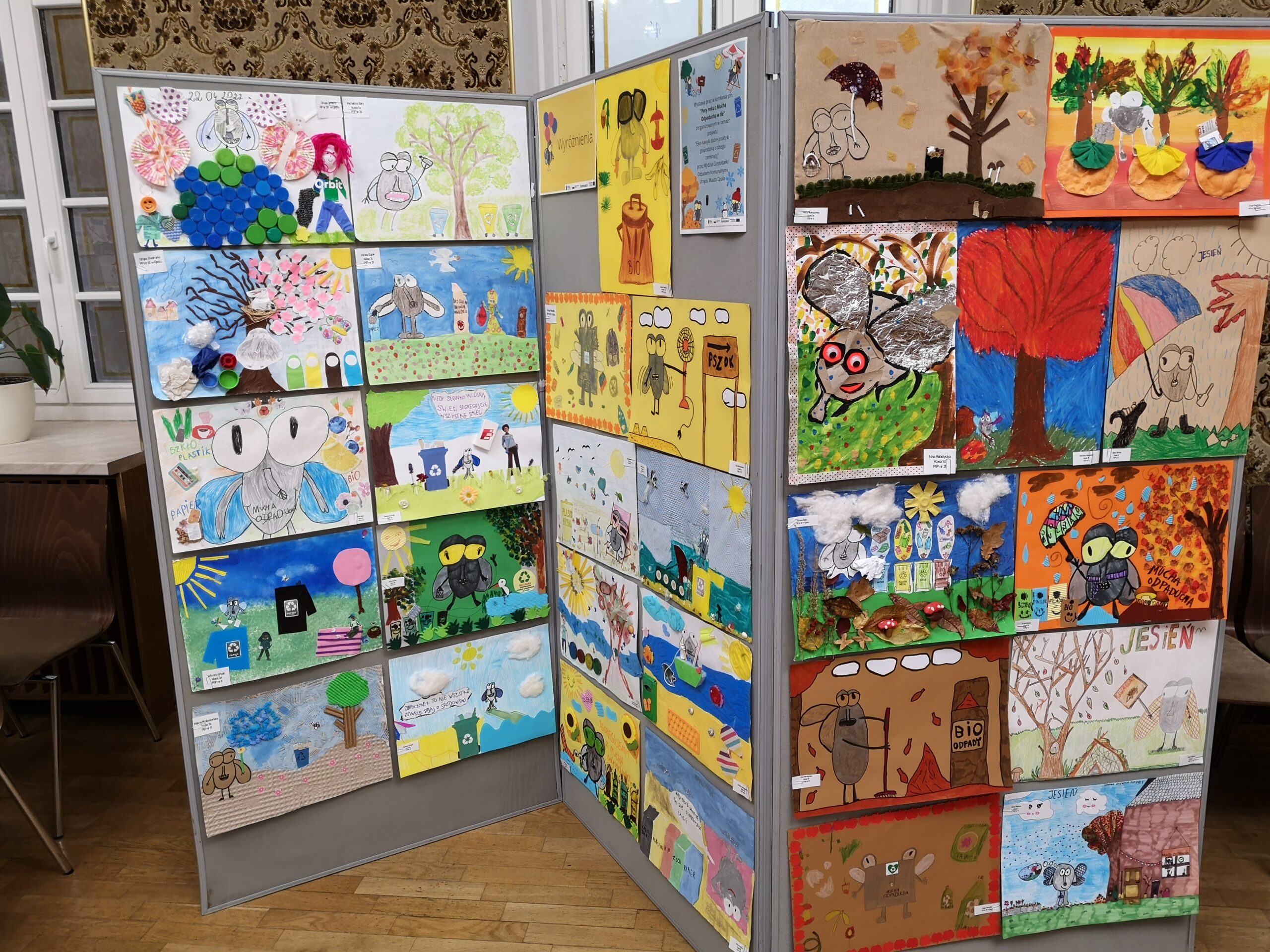 Rozdanie nagród w konkursie "Pory roku z Muchą Odpaduchą w tle"