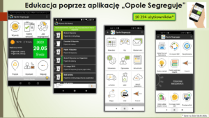 grafiki z aplikacją mobilną