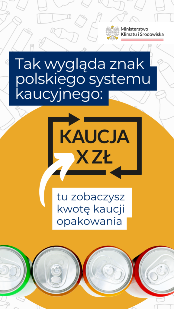 znak kaucji obowiazujący od października 2025r.