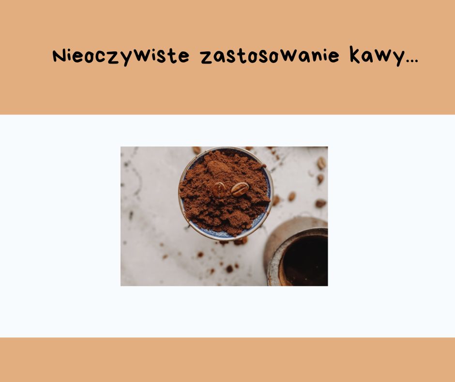 mielona kawa w filiżance, ziarna kawy
