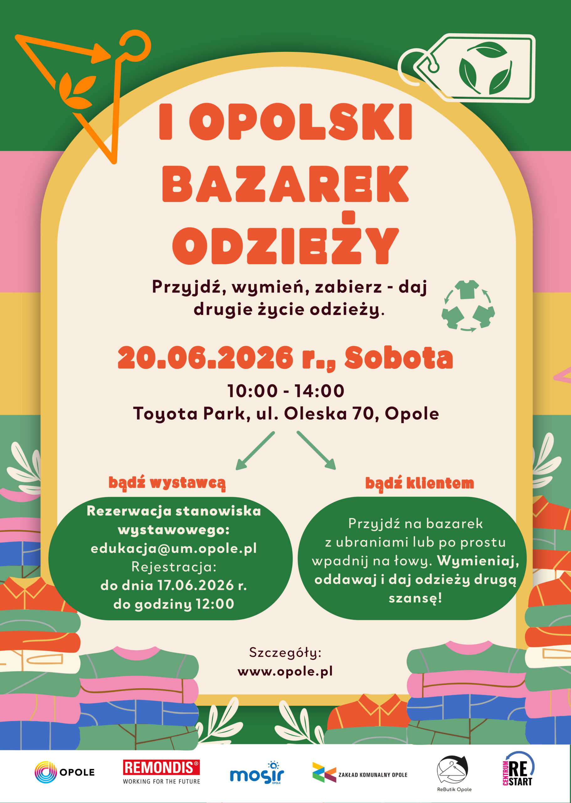Plakat I Opolski Bazarek